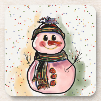 Posavasos Navidades Snowman Coasters