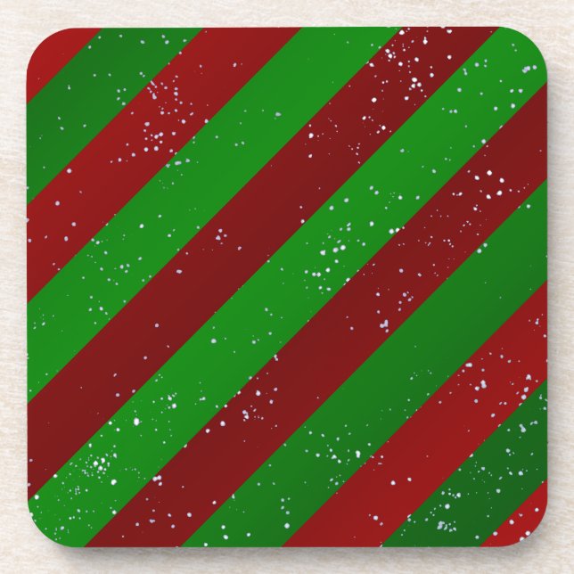 Posavasos Navidades Stripes (Frente)