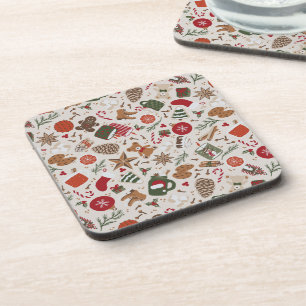 Posavasos Navidades y especias acogedores
