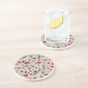 Posavasos Navidades y especias acogedores
