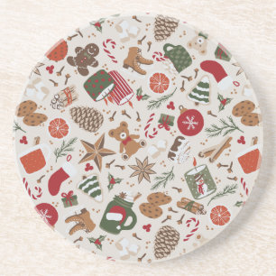 Posavasos Navidades y especias acogedores