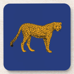 Posavasos Navy Cheetah