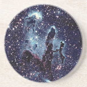 Posavasos Nebulosa Pilares de la Creación Pizarra Azul