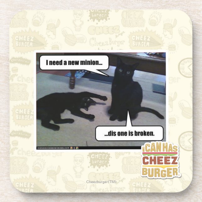 Posavasos Necesito a un nuevo subordinado (Frente)