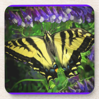 Posavasos Néctar azul para almuerzo de mariposa