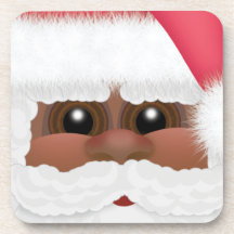 Negro caprichoso o afroamericano Papá Noel