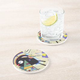 Posavasos Negro y violeta - Kandinsky