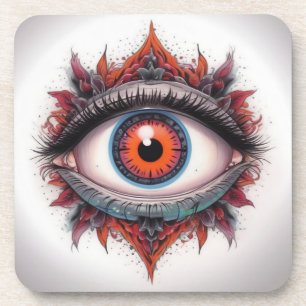 POSAVASOS NEO FASHION EYEBALL FANTASY TATTOO