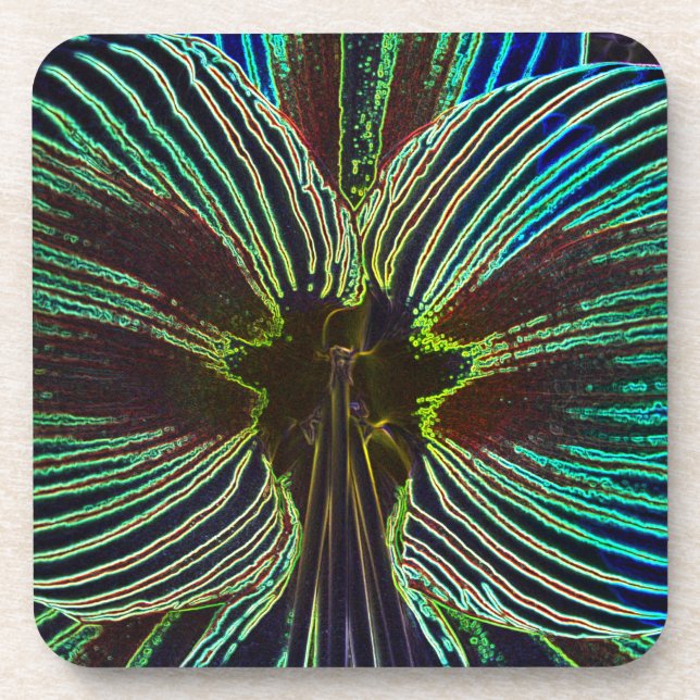 Posavasos Neon Amaryllis (Frente)