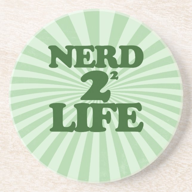 Posavasos Nerd for Life (Frente)