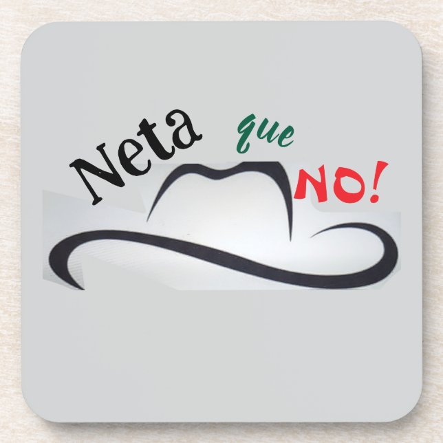 Posavasos Neta que No! (Frente)