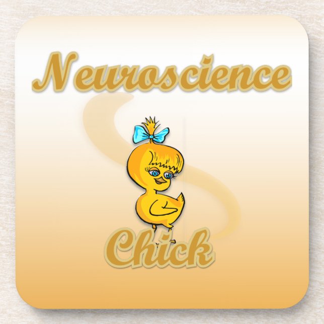Posavasos Neuroscience Chick (Frente)
