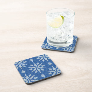 Posavasos Nevada tejida