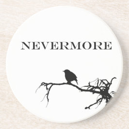Posavasos Nevermore Raven Poem Edgar Allan Poe Design