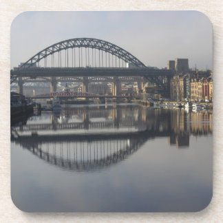 Posavasos Newcastle Quayside y el puente Tyne