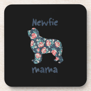 Posavasos Newfie mama   Presente madre de perro de Terranova