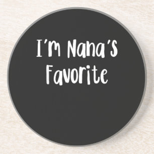 Posavasos Nieto gracioso   Soy el favorito de Nana
