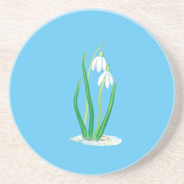 Posavasos Nieve en Nieve (Frente)