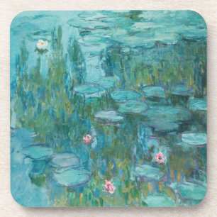 Posavasos Nieves de agua, pintura de aceite de Bella Artes,