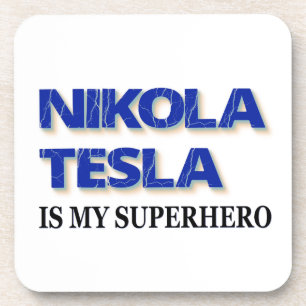 Posavasos Nikola Tesla Es Mi Superhéroe