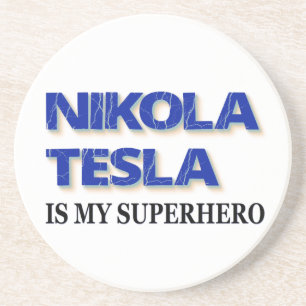 Posavasos Nikola Tesla es mi superhéroe