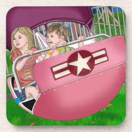 Posavasos Niños en el Carnaval Arte Whimsical