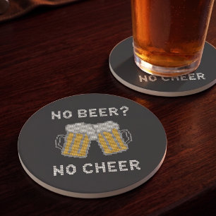 Posavasos No Cerveza No Alegría   Decoración Divertida de Ba