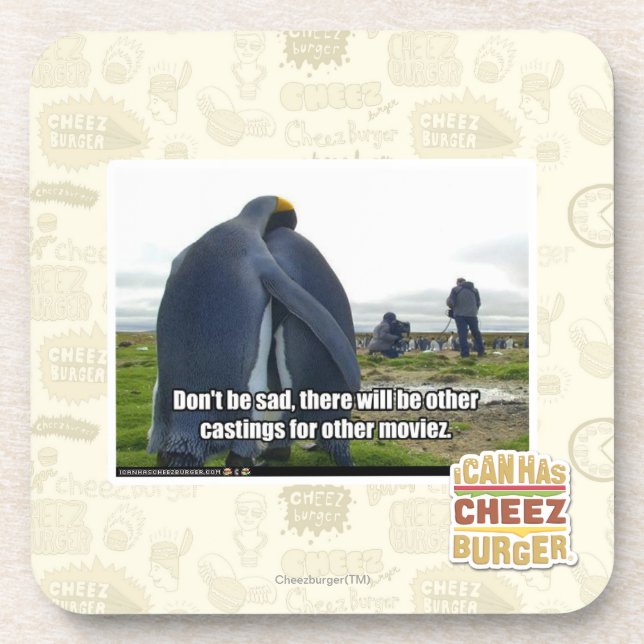 Posavasos No esté triste (Frente)