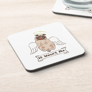 Posavasos No fue una cita graciosa de ángel pug de mí