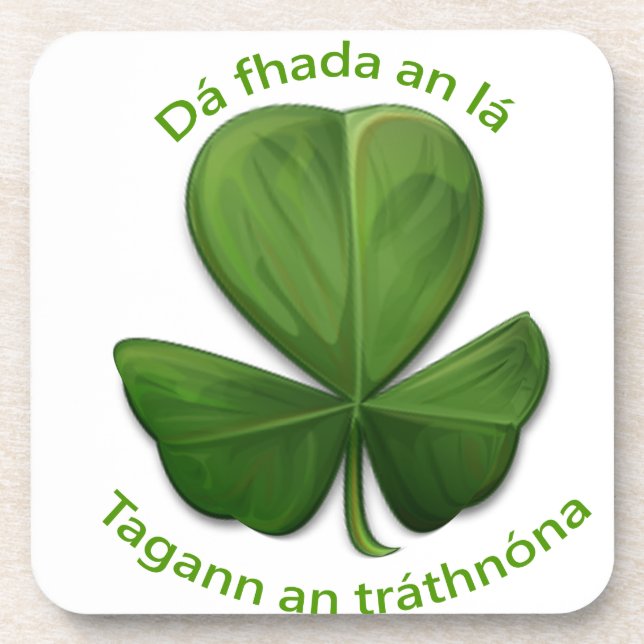 Posavasos No importa cuánto tiempo llegue el día, la noche. (Frente)