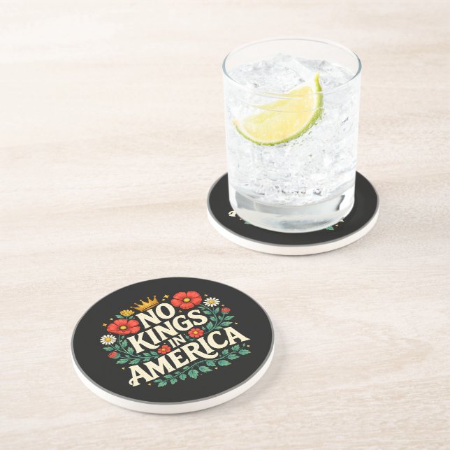 Posavasos No Kings América (Lado)