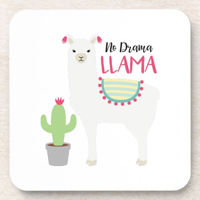Posavasos No llama drama (Frente)