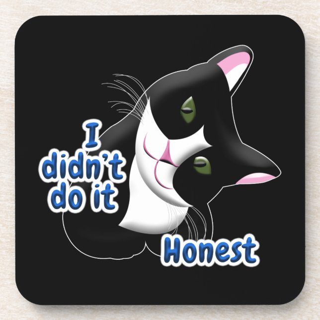 Posavasos No lo hice Cat (Frente)