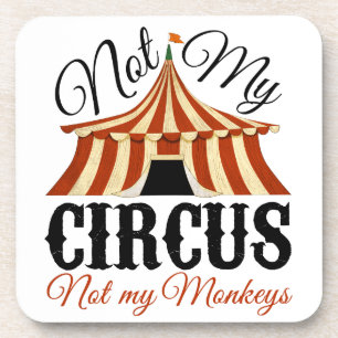 Posavasos No mi circo - No mis monos