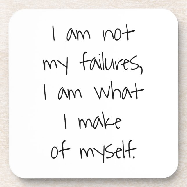 Posavasos No mis fallas son la escoria de plástico dura (Frente)