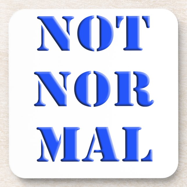 Posavasos No Normal (Frente)
