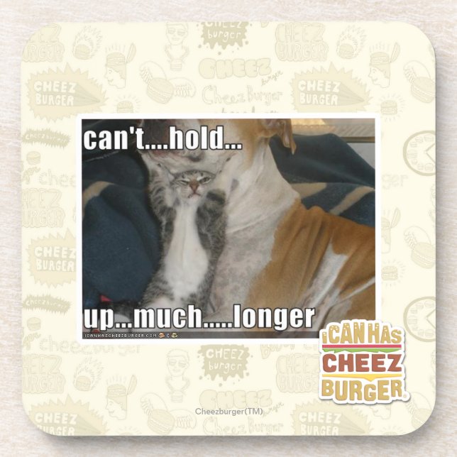 Posavasos No puede soportar mucho más de largo (Frente)