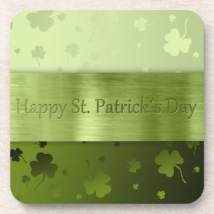 Posavasos Noble St. Patrick's Day Shamrock - Cork Coaster