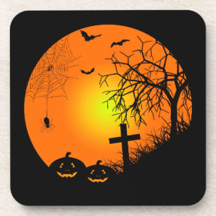 Posavasos Noche de Halloween