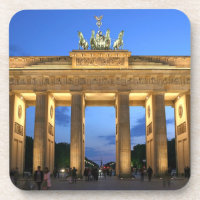 noche de la puerta de enlace de brandenburg