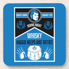 Posavasos Noche de quemaduras escocesa