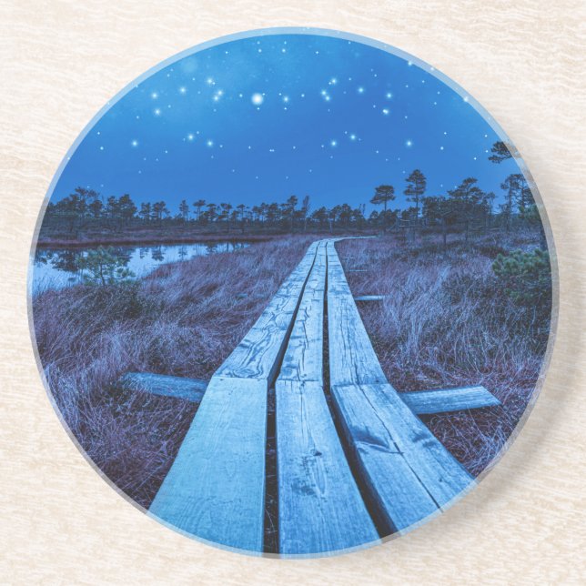 Posavasos Noche de swaps (Frente)