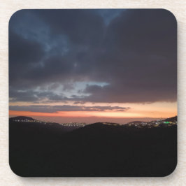 Posavasos noche del cielo Costura de plástico duro