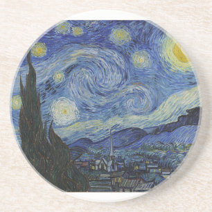 Posavasos Noche estrellada de Van Gogh
