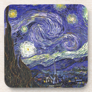Posavasos Noche estrellada, Vincent Van Gogh.