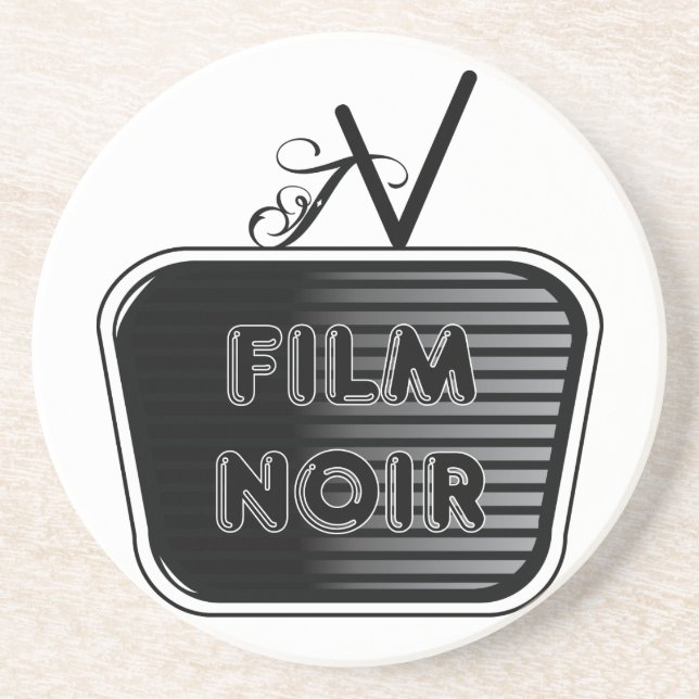 Posavasos Noir de película (Frente)