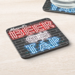 Posavasos Nombre personal Patriotic Beer Rótulo Cervecería