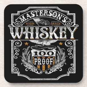 Posavasos NOMBRE Personalizado Barra de cervecería Old West