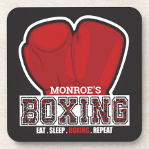 NOMBRE Personalizado Boxer Boxer Glove Prighter