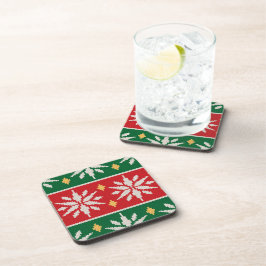 Posavasos Nordic Noel Tejido